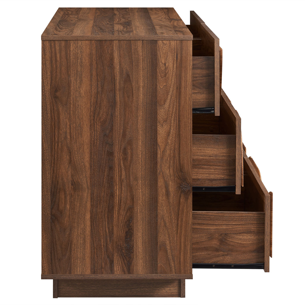Bulwark 6-Drawer Dresser - Walnut