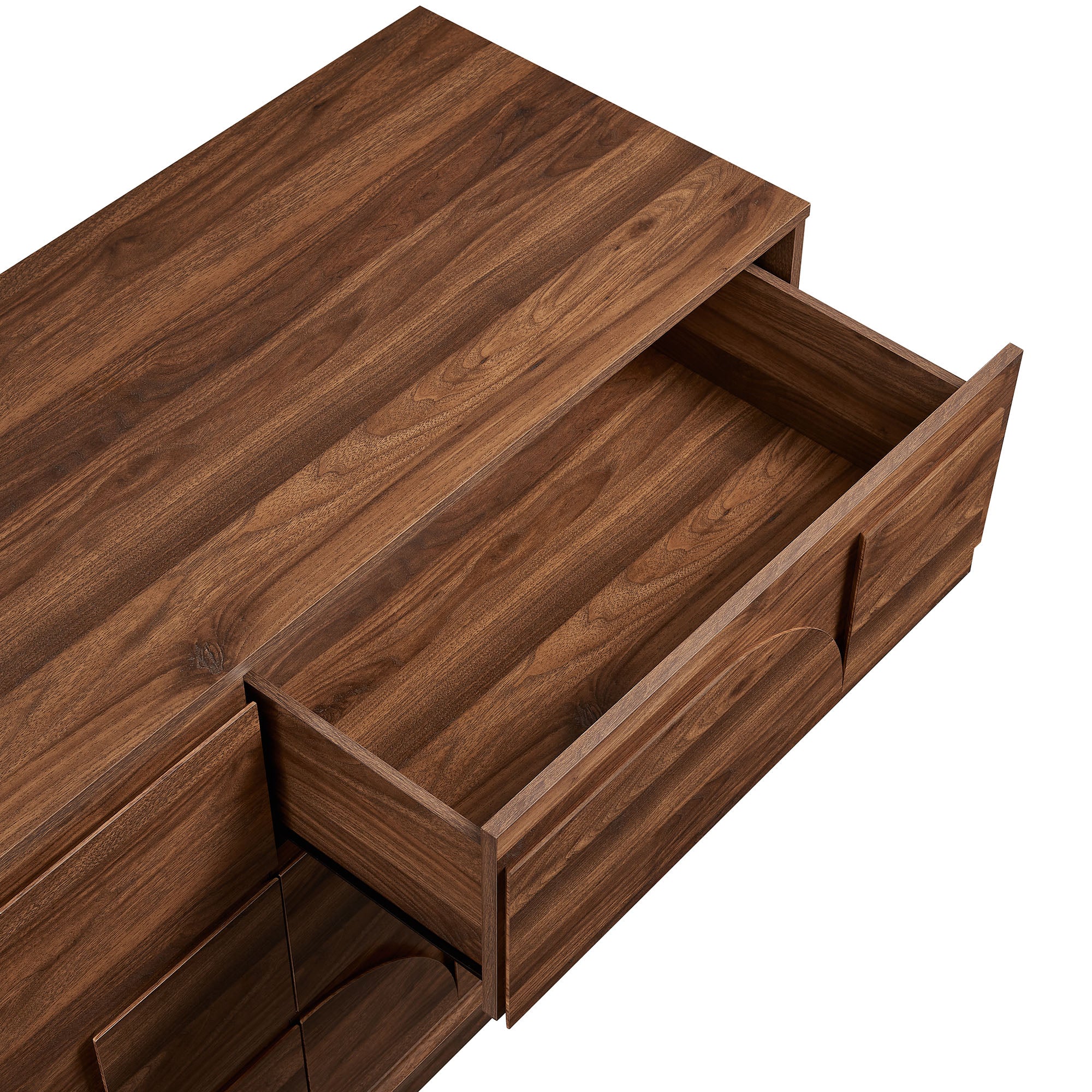 Bulwark 6-Drawer Dresser - Walnut