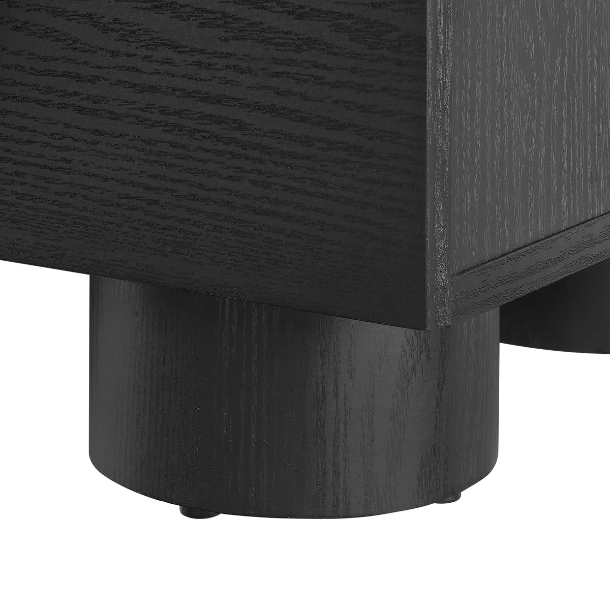 Sonnet 2-Drawer Nightstand - Black