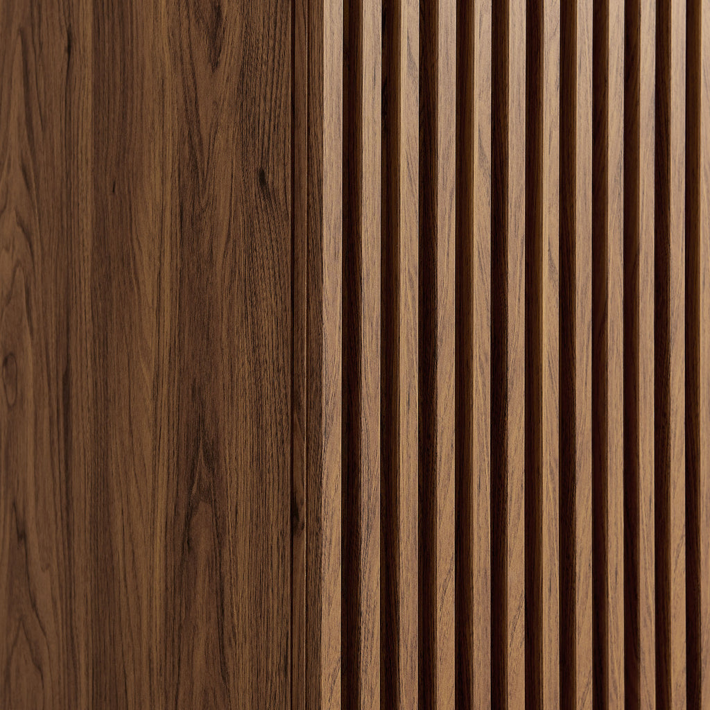 Render 2-Door Wardrobe Closet - Walnut