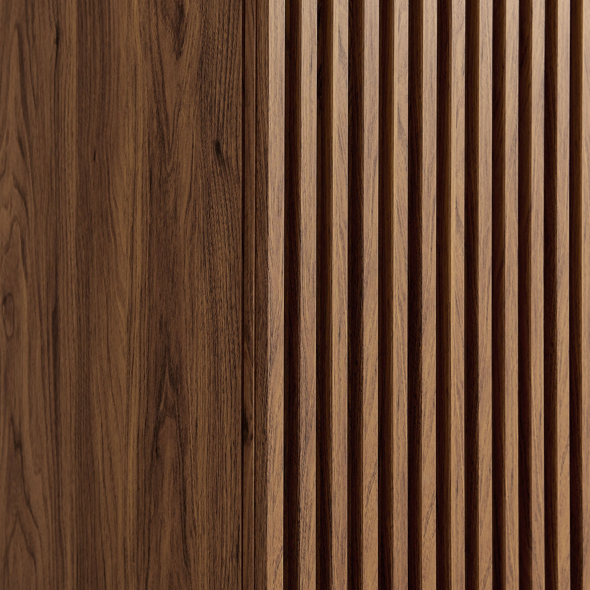 Render 2-Door Wardrobe Closet - Walnut