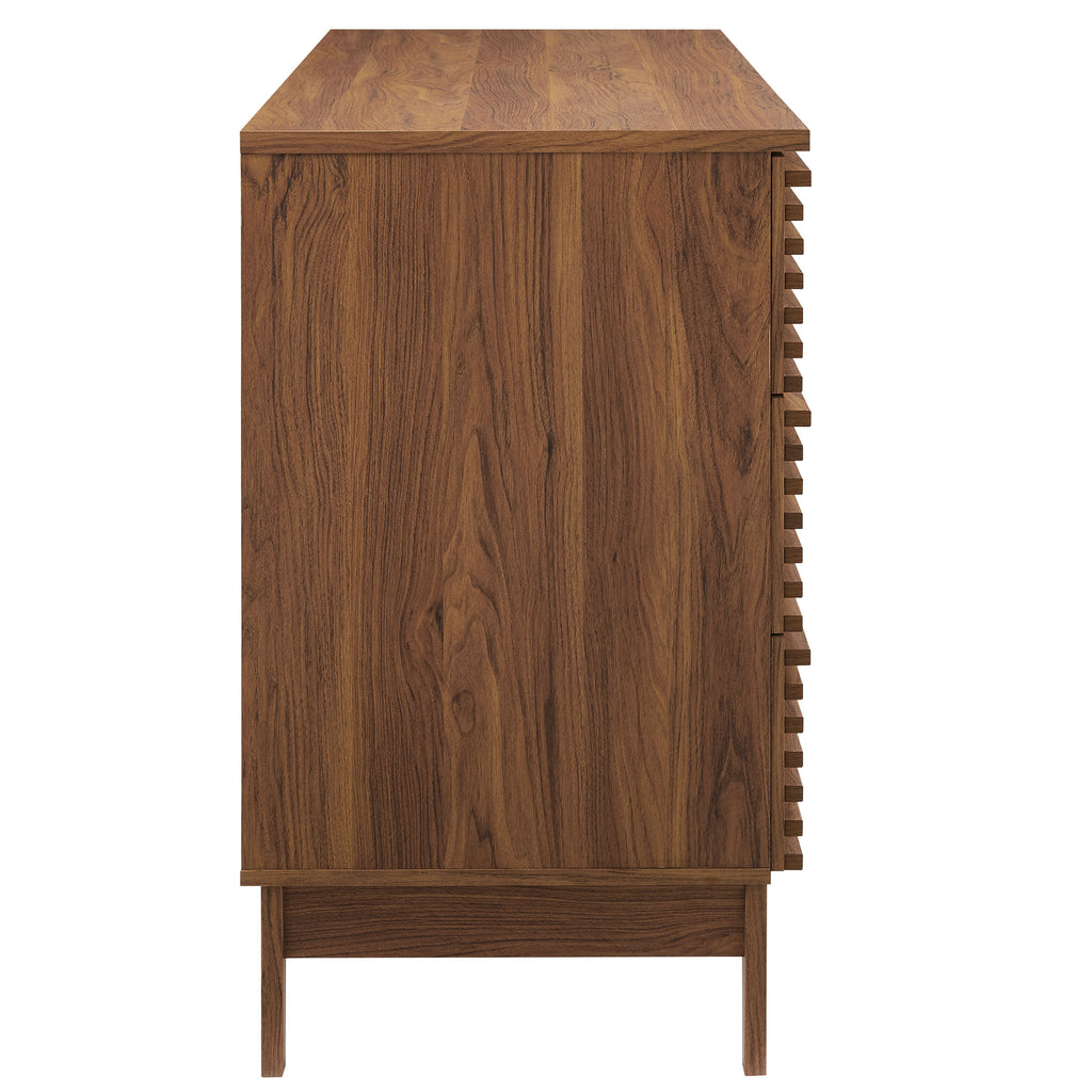 Render 63" 6-Drawer Dresser - Walnut