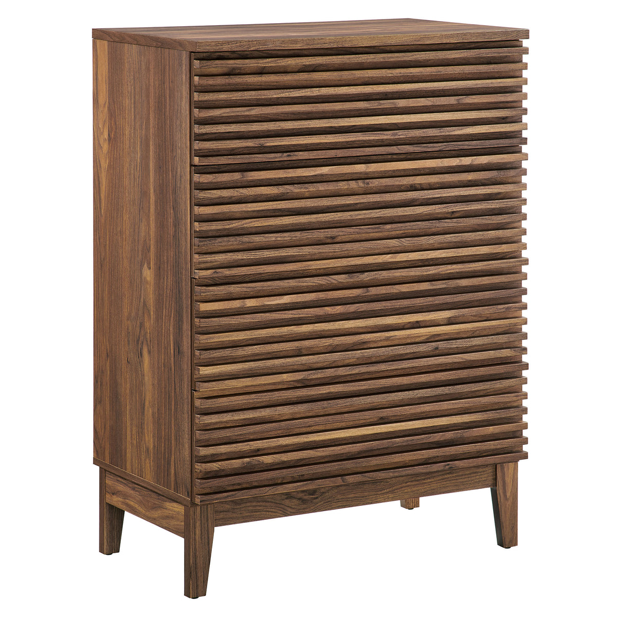 Render 4-Drawer Chest - Walnut