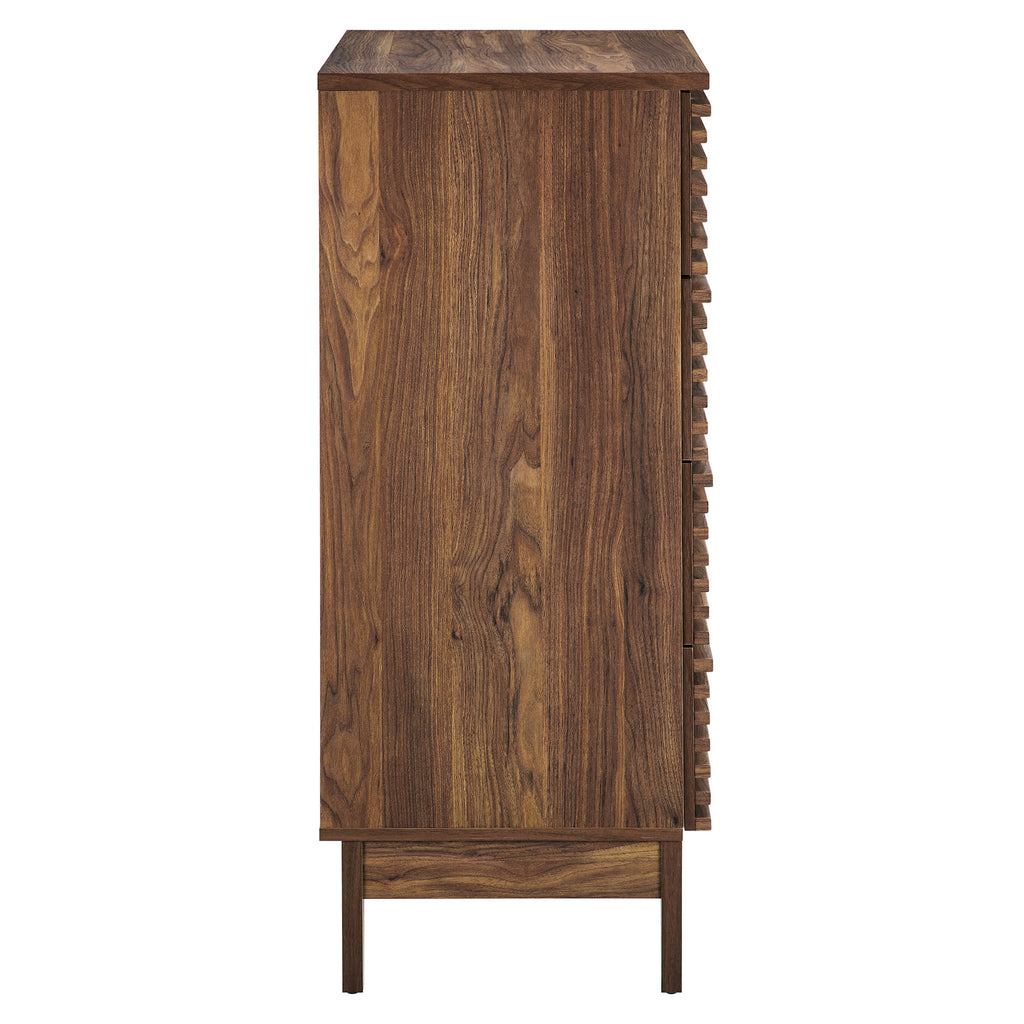 Render 4-Drawer Chest - Walnut
