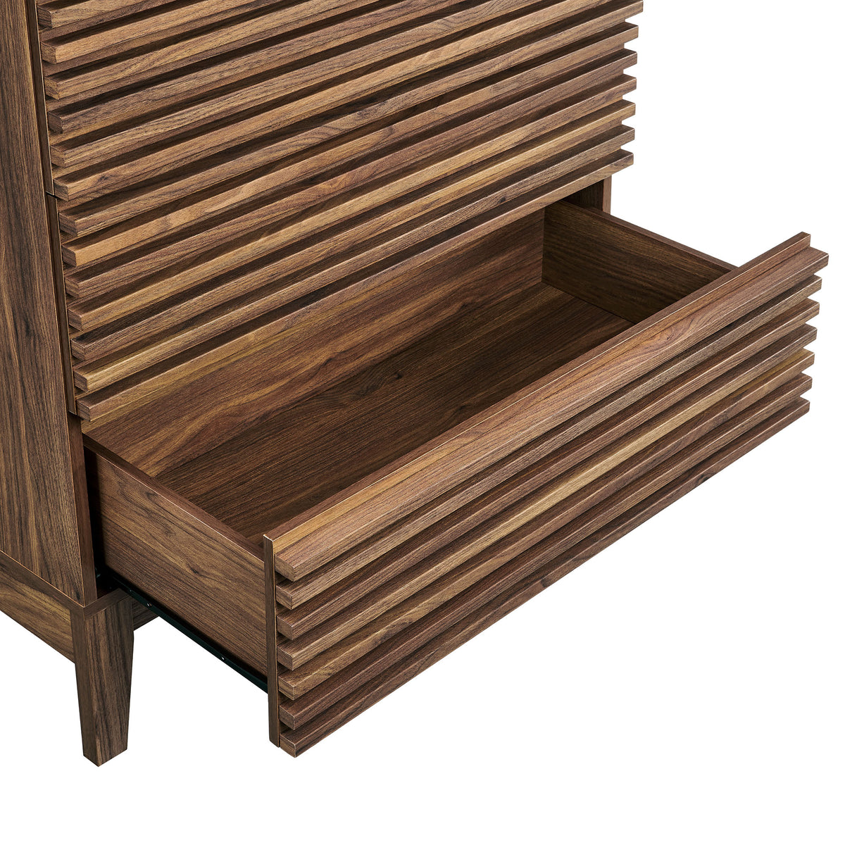 Render 4-Drawer Chest - Walnut