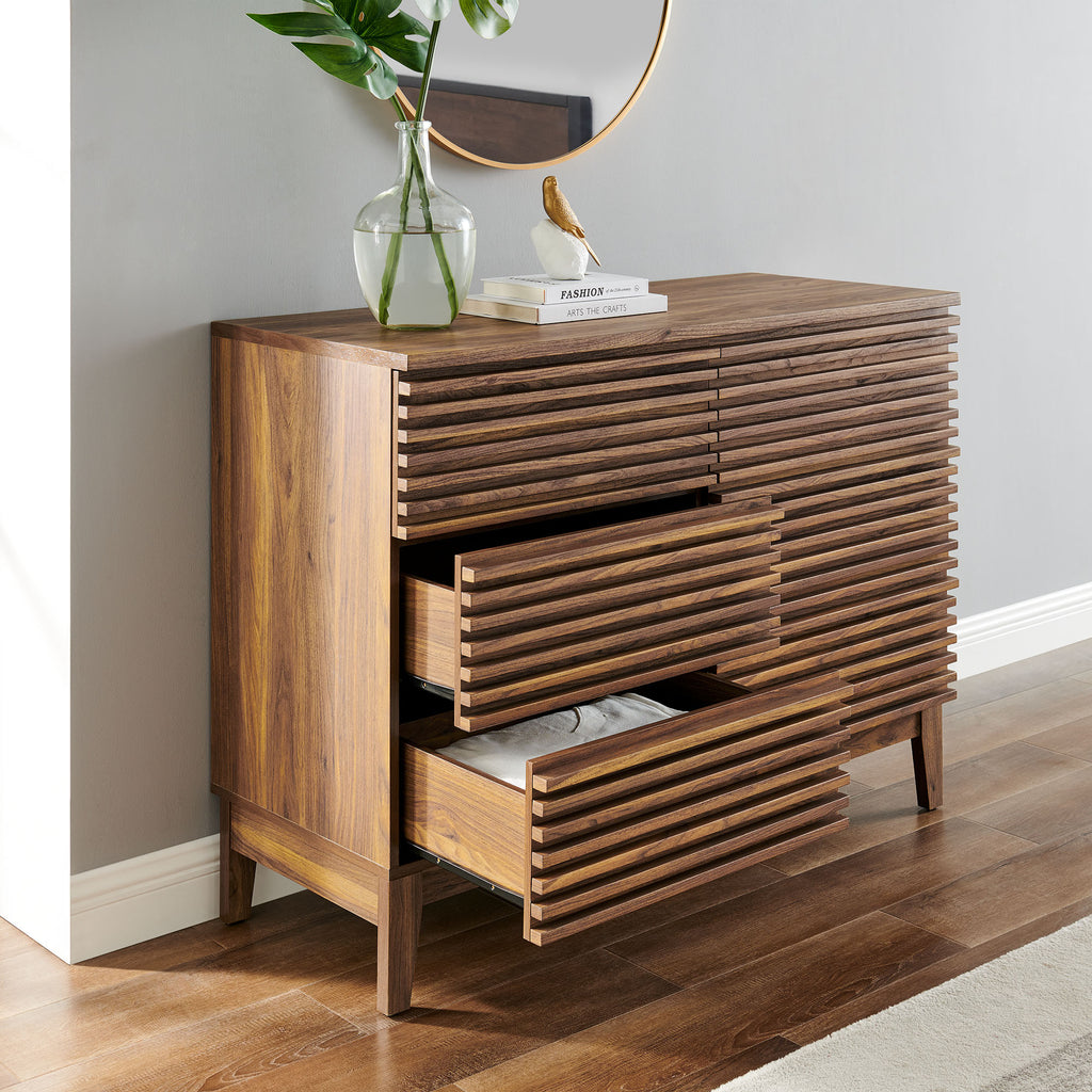 Render 47" 6-Drawer Dresser - Walnut