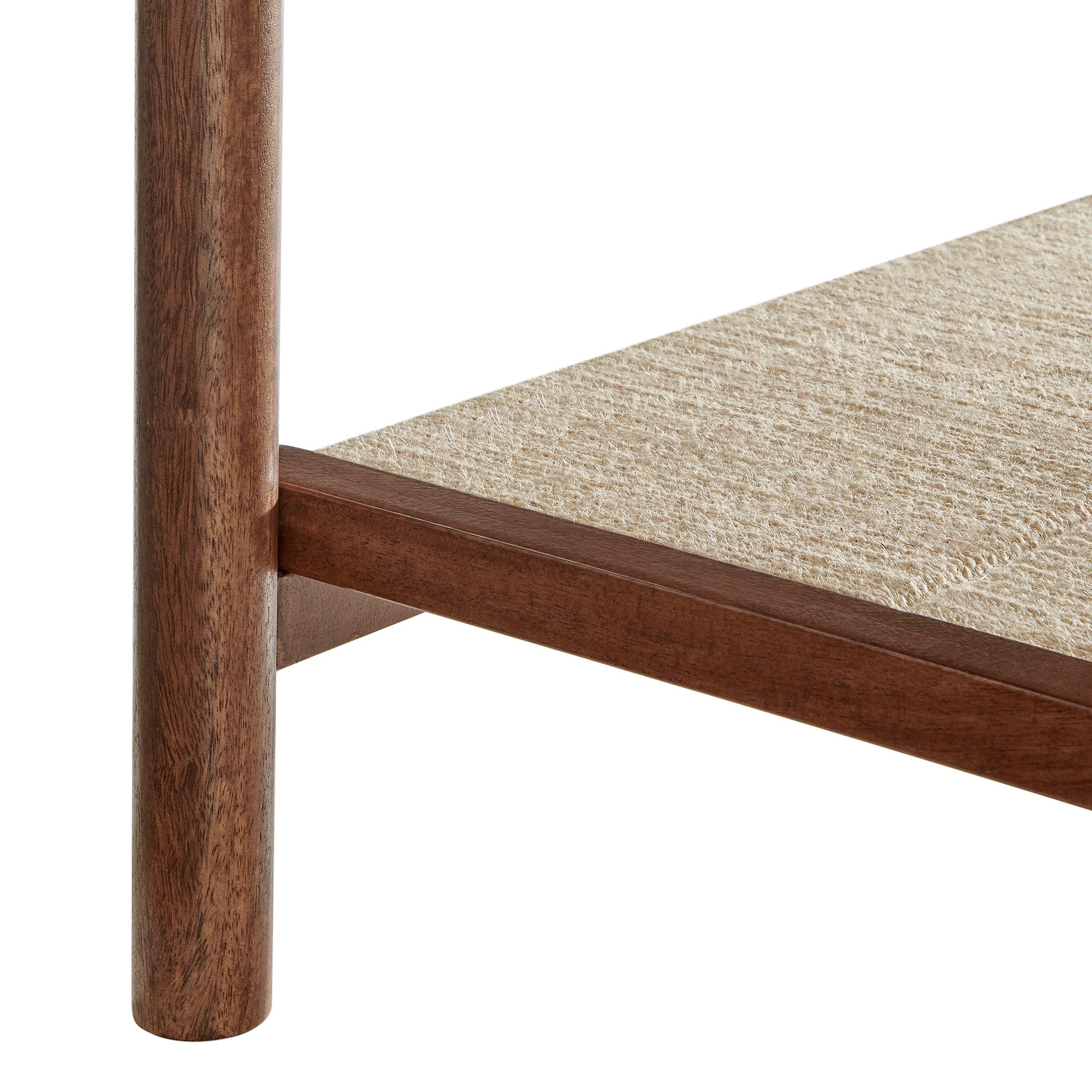 Oswin 1-Drawer Wood Nightstand - Walnut