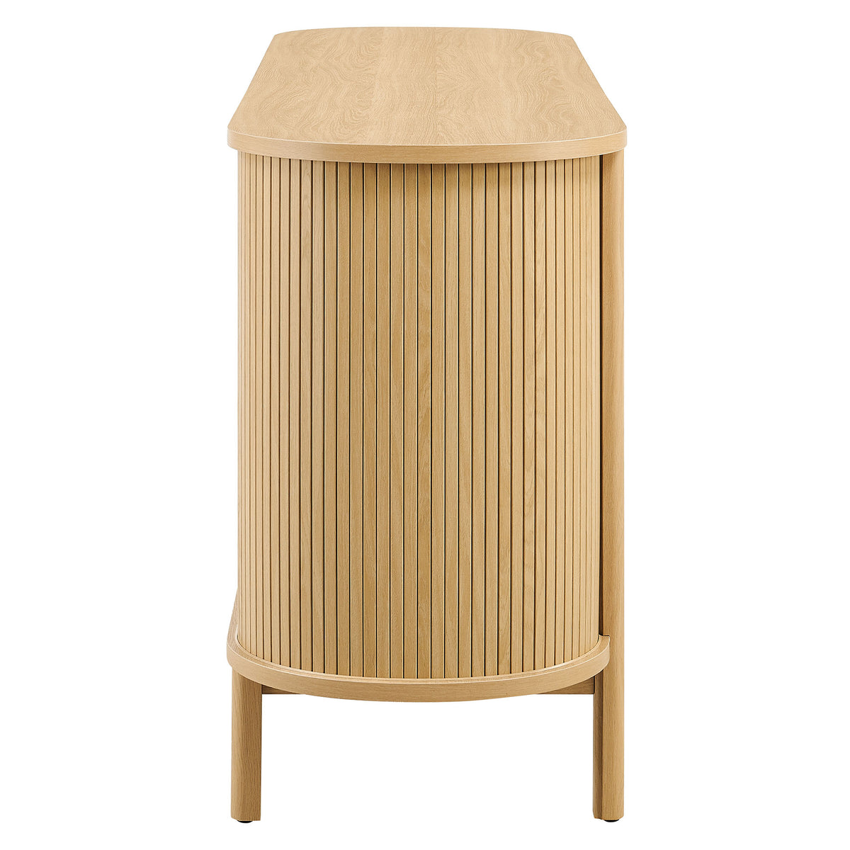 Cadence 6-Drawer Curved Dresser - Oak