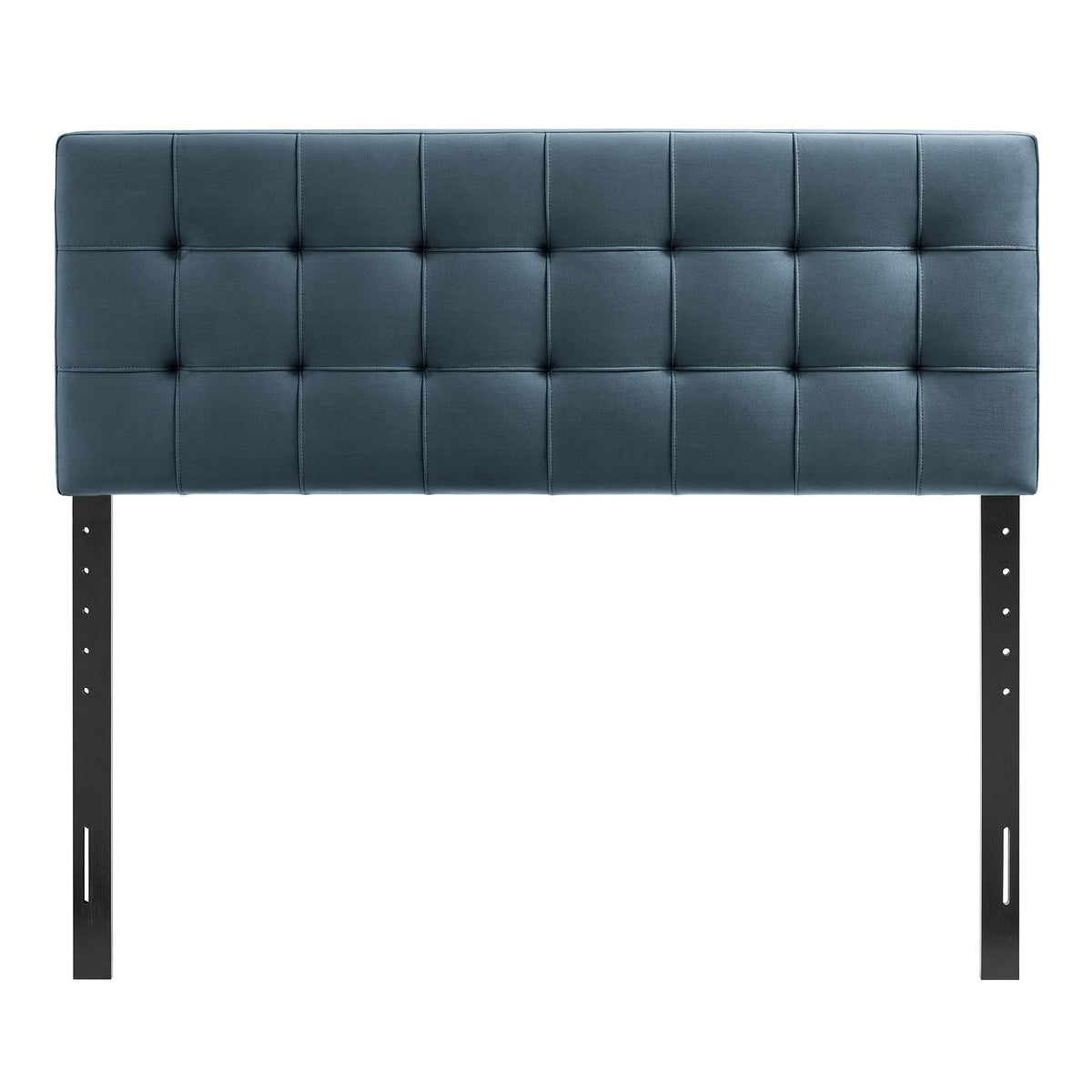 Lily Stain-Resistant Performance Velvet Full Size Headboard - Cadet Blue