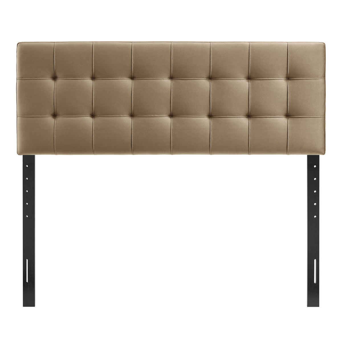 Lily Stain-Resistant Performance Velvet Queen Size Headboard - Taupe