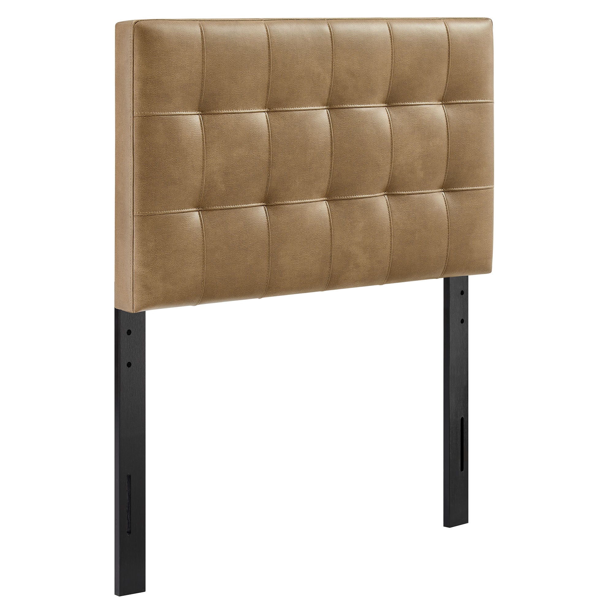 Lily Vegan Leather Twin Size Headboard - Toast