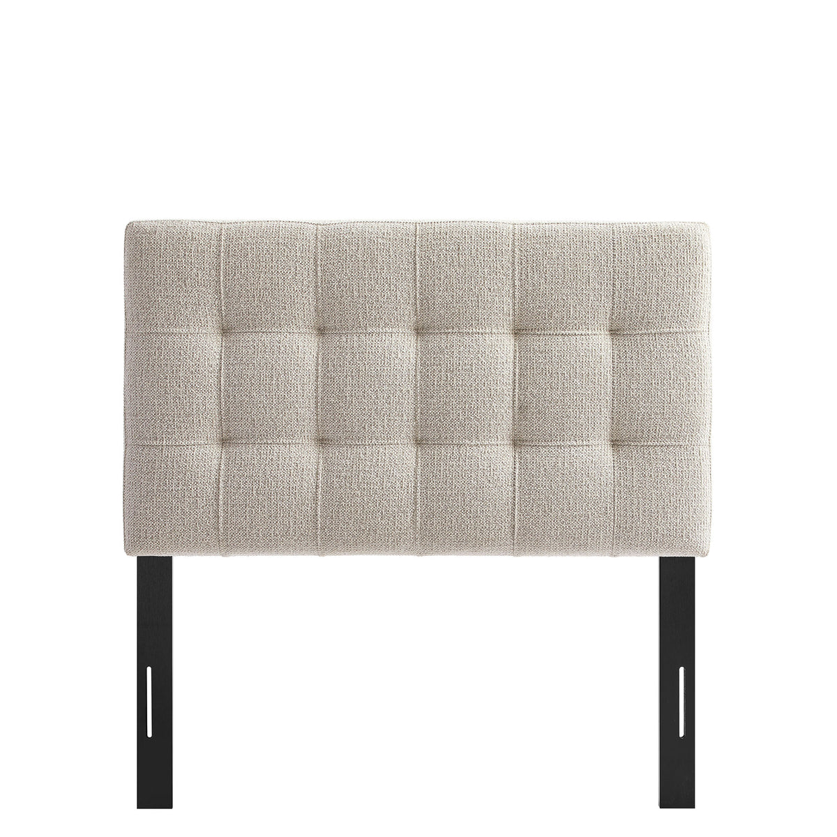 Lily Upholstered Twin Size Headboard - Dove