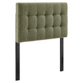 Lily Upholstered Size Headboard - Leaf — Leaf Twin