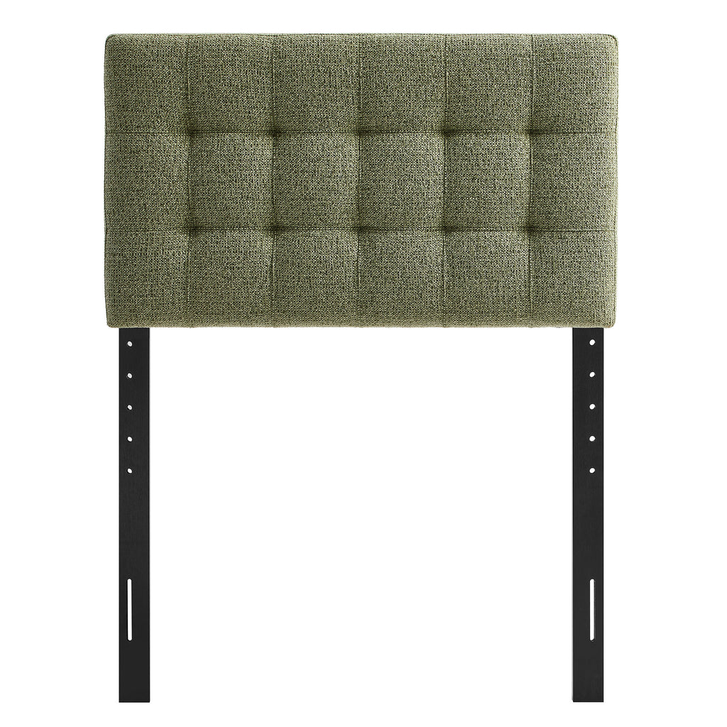 Lily Upholstered Twin Size Headboard - Leaf