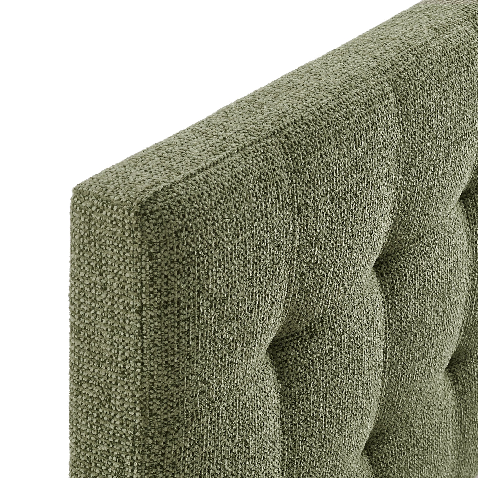 Lily Upholstered Twin Size Headboard - Leaf