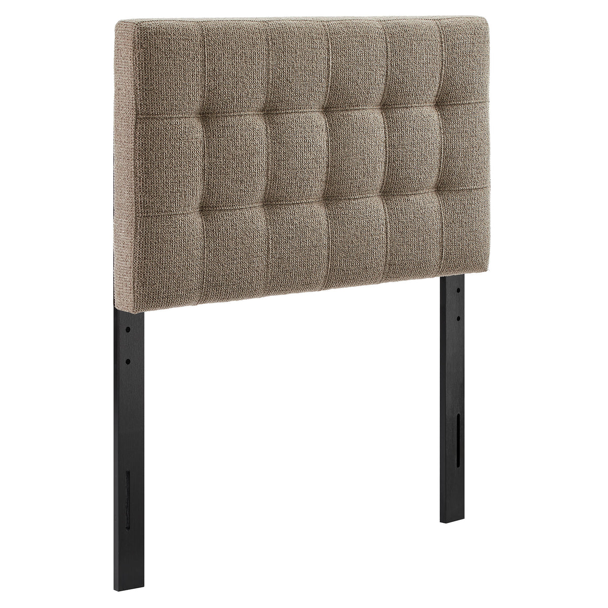 Lily Upholstered Twin Size Headboard - Taupe