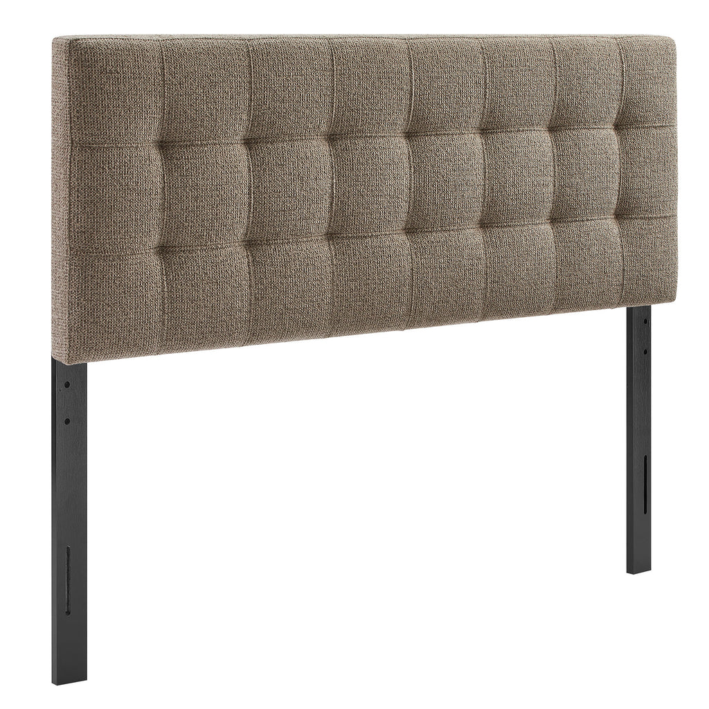 Lily Upholstered Full Size Headboard - Taupe