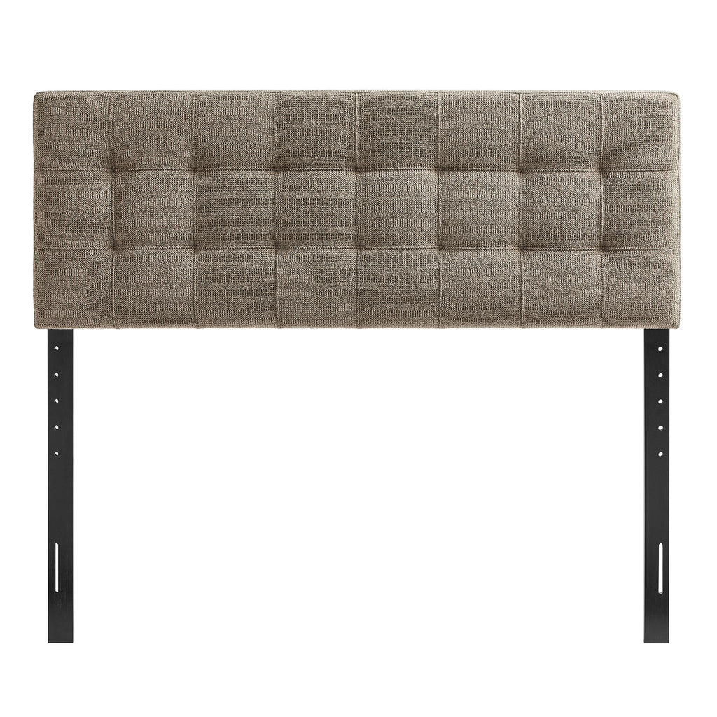 Lily Upholstered Full Size Headboard - Taupe
