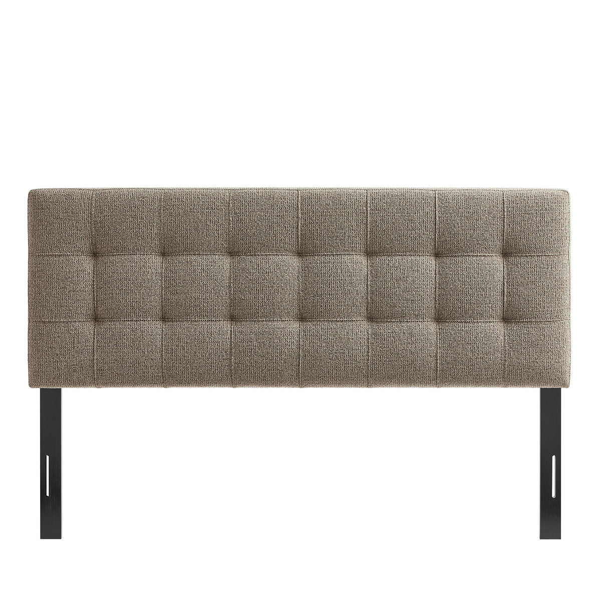Lily Upholstered Full Size Headboard - Taupe