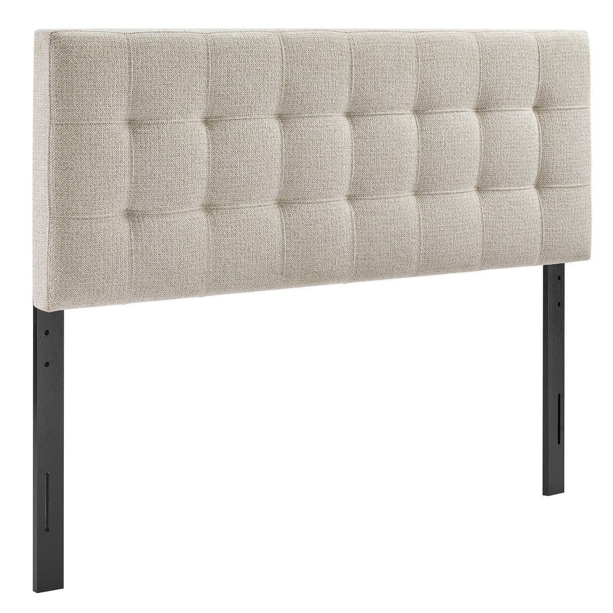 Lily Upholstered Queen Size Headboard - Dove