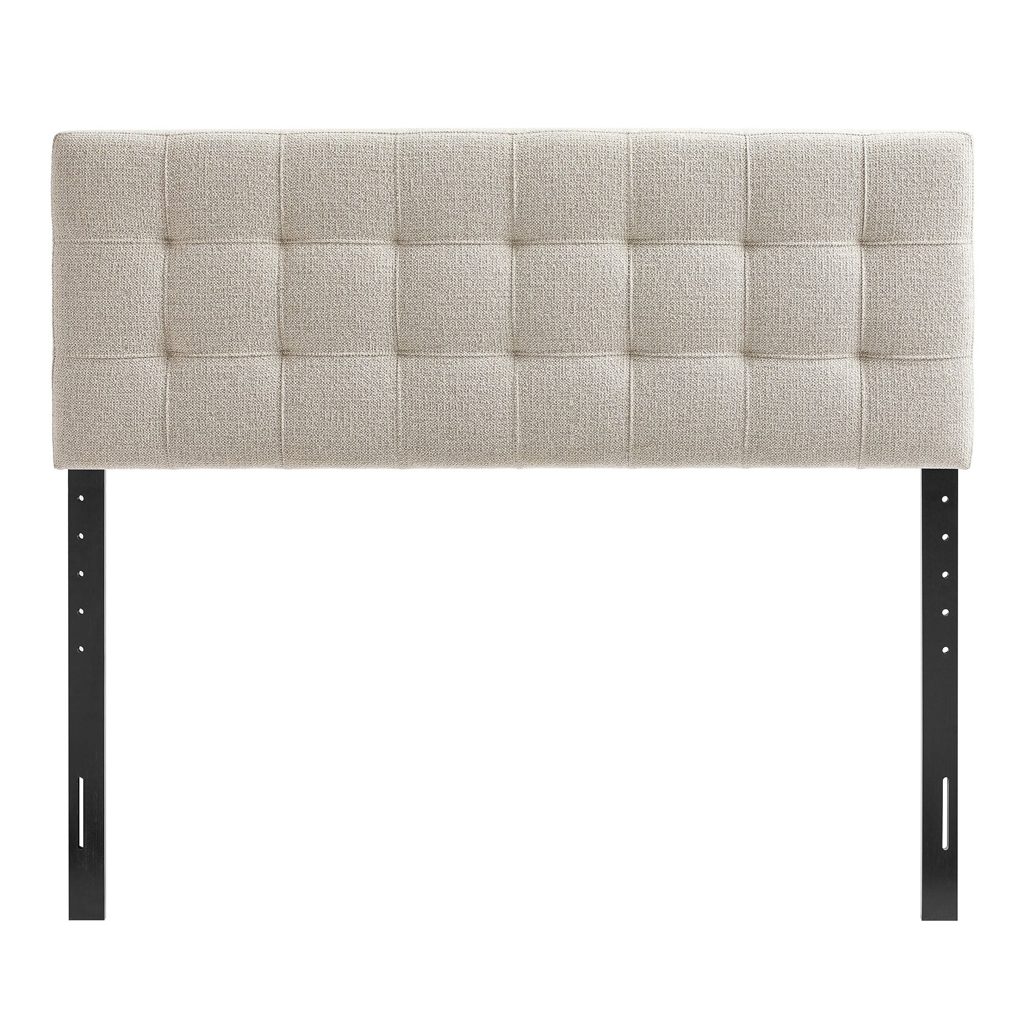 Lily Upholstered Queen Size Headboard - Dove