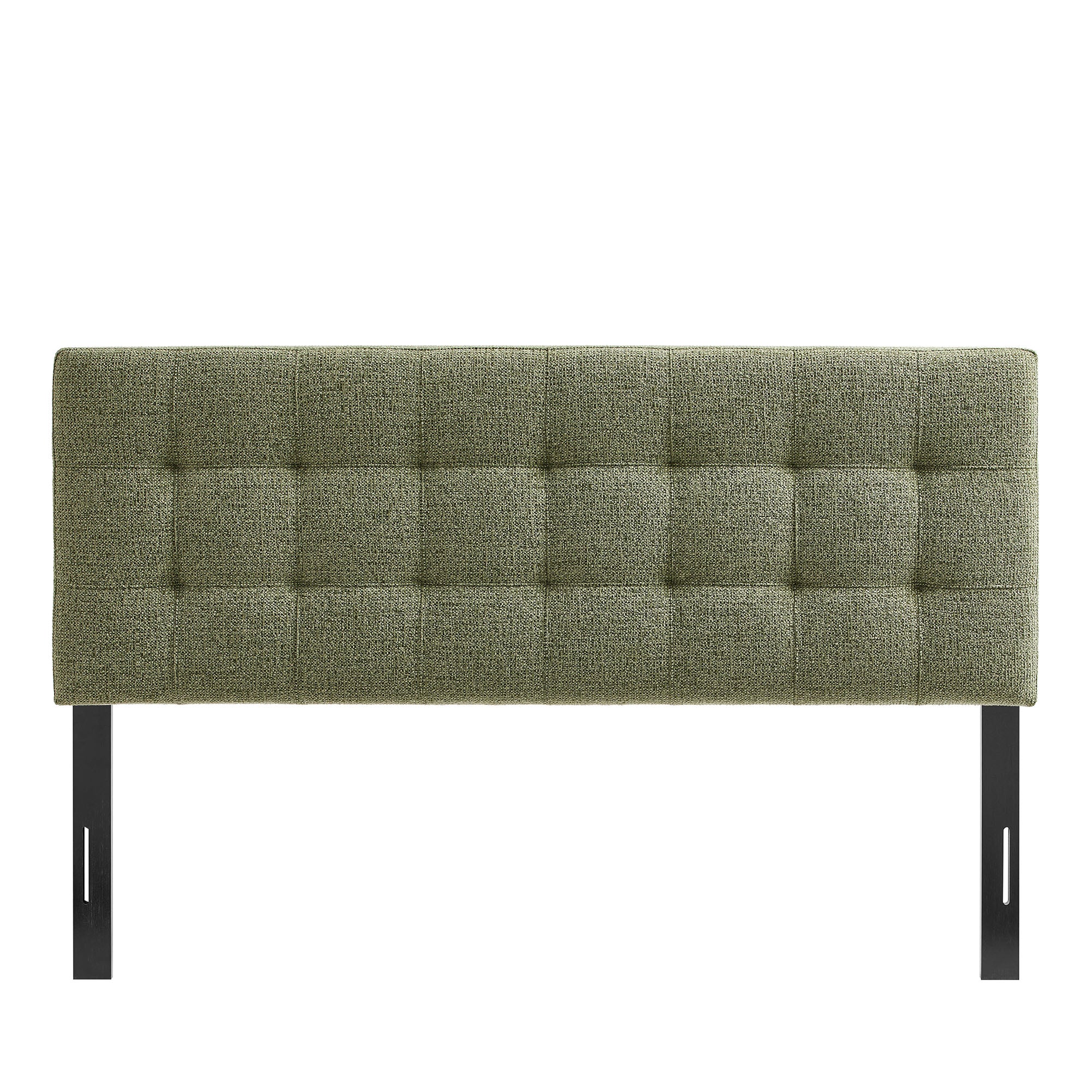 Lily Upholstered King Size Headboard - Leaf