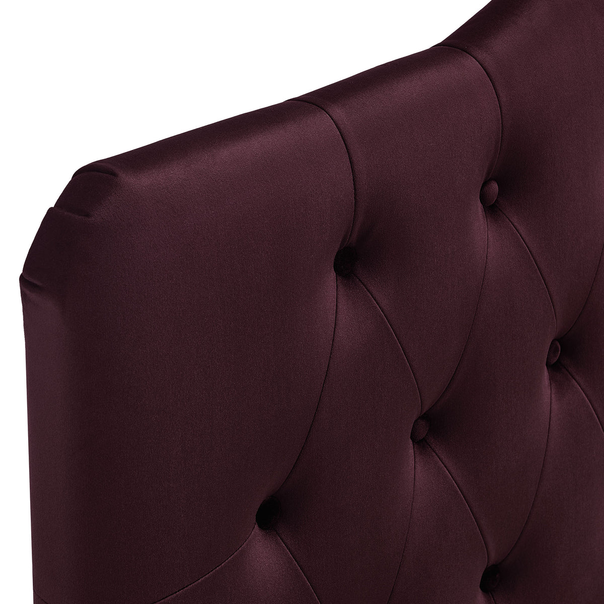 Annabel Stain-Resistant Performance Velvet Twin Headboard - Mulberry