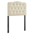 Annabel Premium Linen Blend Twin Headboard