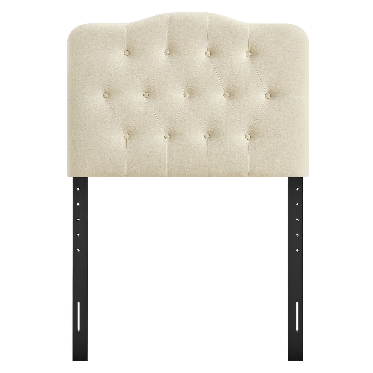 Annabel Premium Linen Blend Twin Headboard
