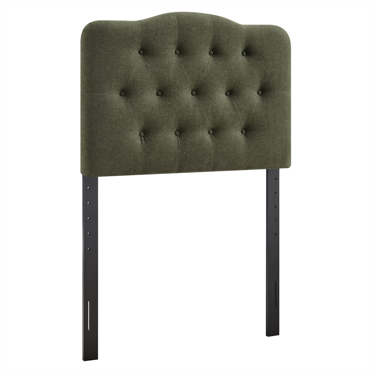 Annabel Premium Linen Blend Twin Headboard - Sage