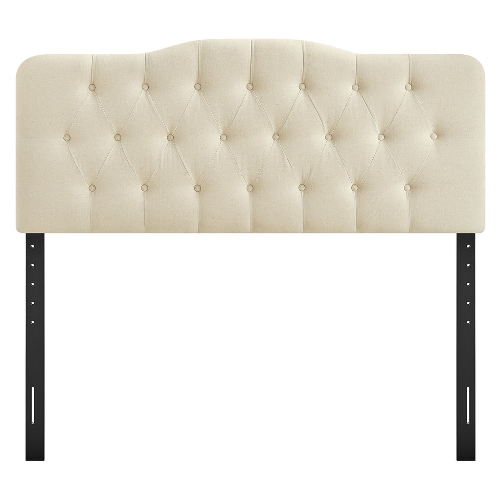Annabel Premium Linen Blend Full Headboard