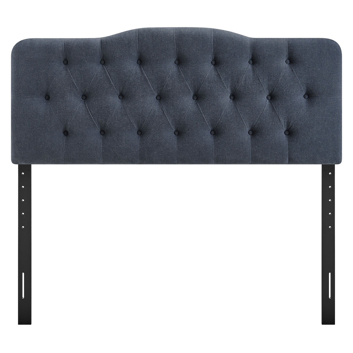 Annabel Premium Linen Blend Queen Headboard - Denim