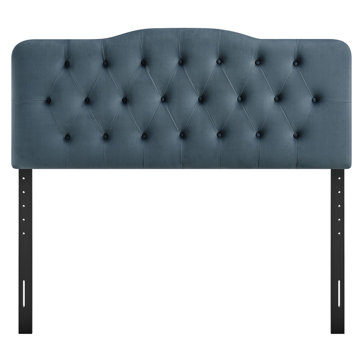 Annabel Stain-Resistant Performance Velvet King Headboard - Cadet Blue