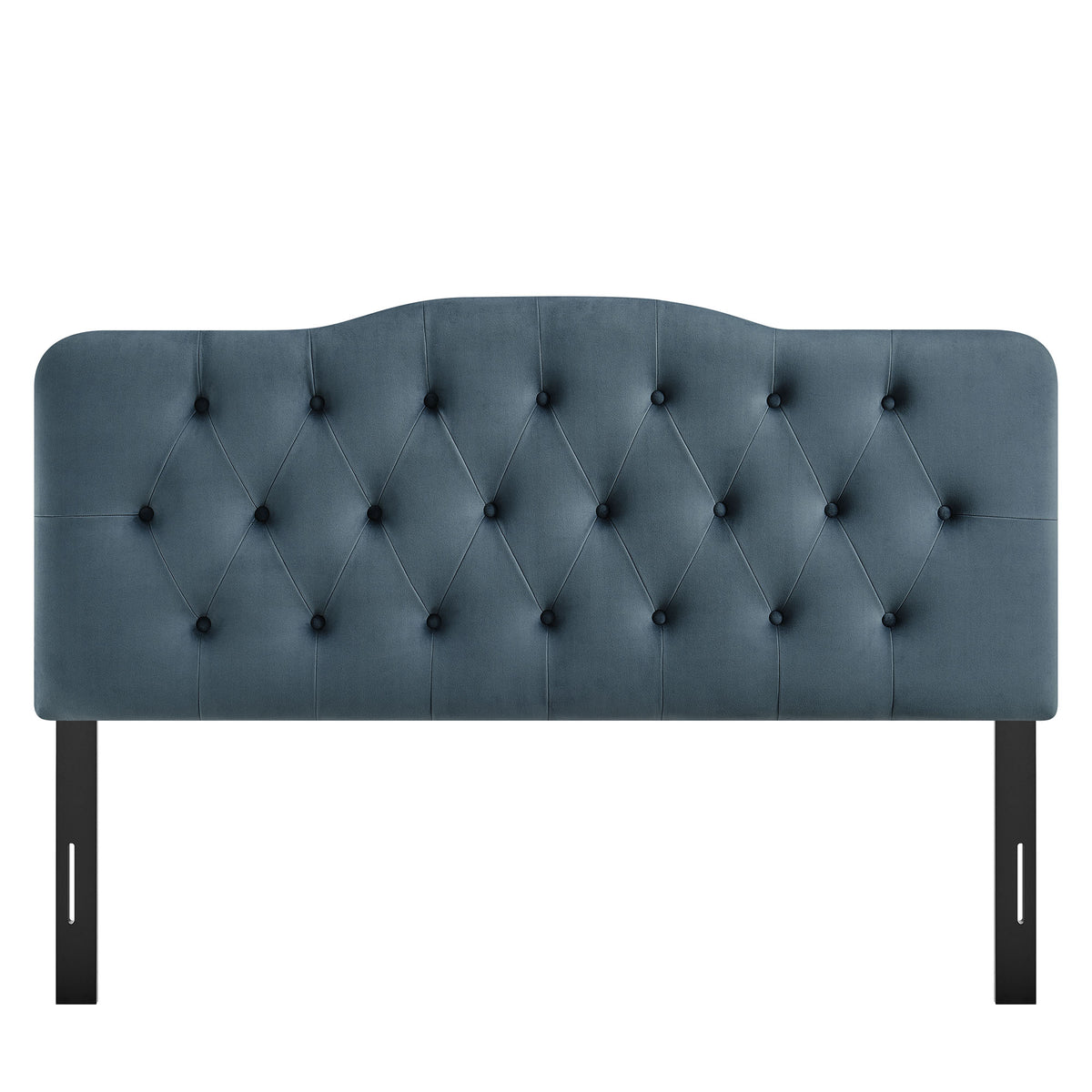 Annabel Stain-Resistant Performance Velvet King Headboard - Cadet Blue