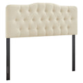Annabel Premium Linen Blend King Headboard
