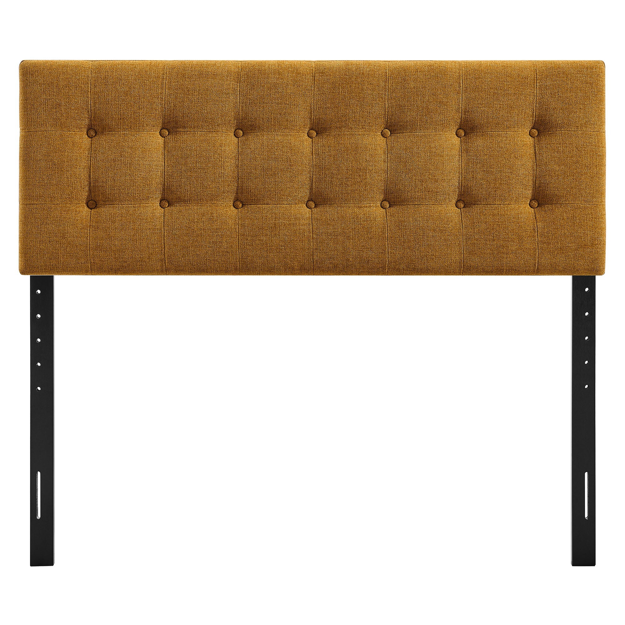 Emily Fabric Upholstered King Size Headboard - Copper