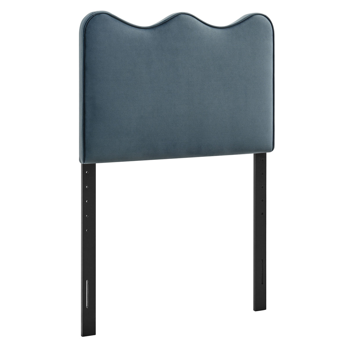 Athena Stain-Resistant Performance Velvet Twin Size Headboard - Cadet Blue