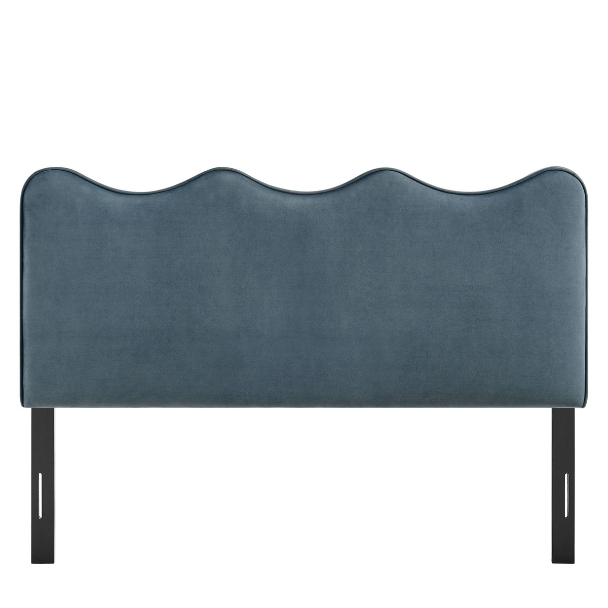 Athena Stain-Resistant Performance Velvet Full Size Headboard - Cadet Blue