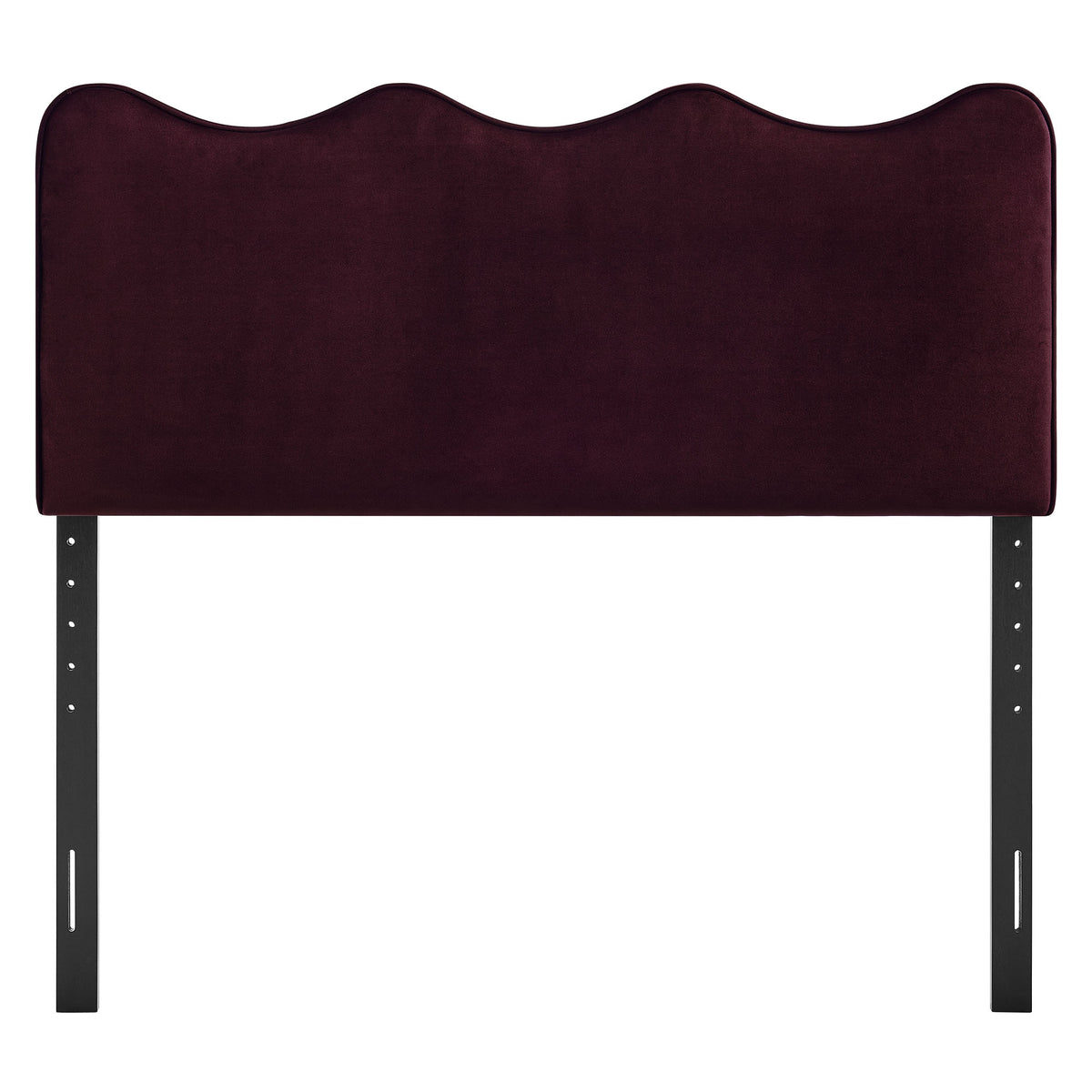 Athena Stain-Resistant Performance Velvet Full Size Headboard - Mulberry