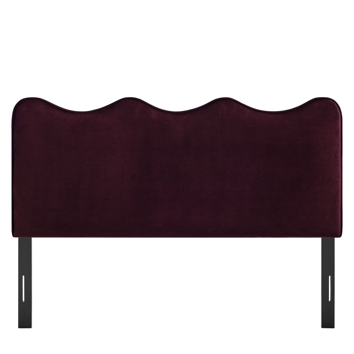 Athena Stain-Resistant Performance Velvet Full Size Headboard - Mulberry