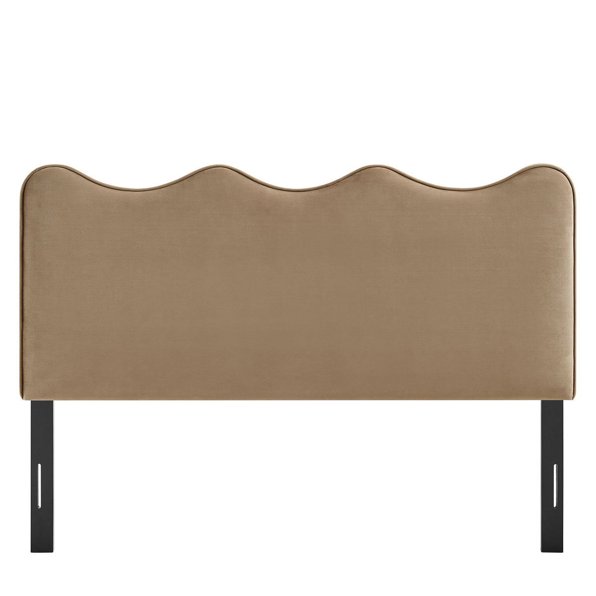 Athena Stain-Resistant Performance Velvet King Size Headboard - Taupe