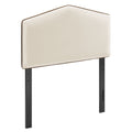 Cosette Performance Velvet Twin Size Headboard - Alabaster