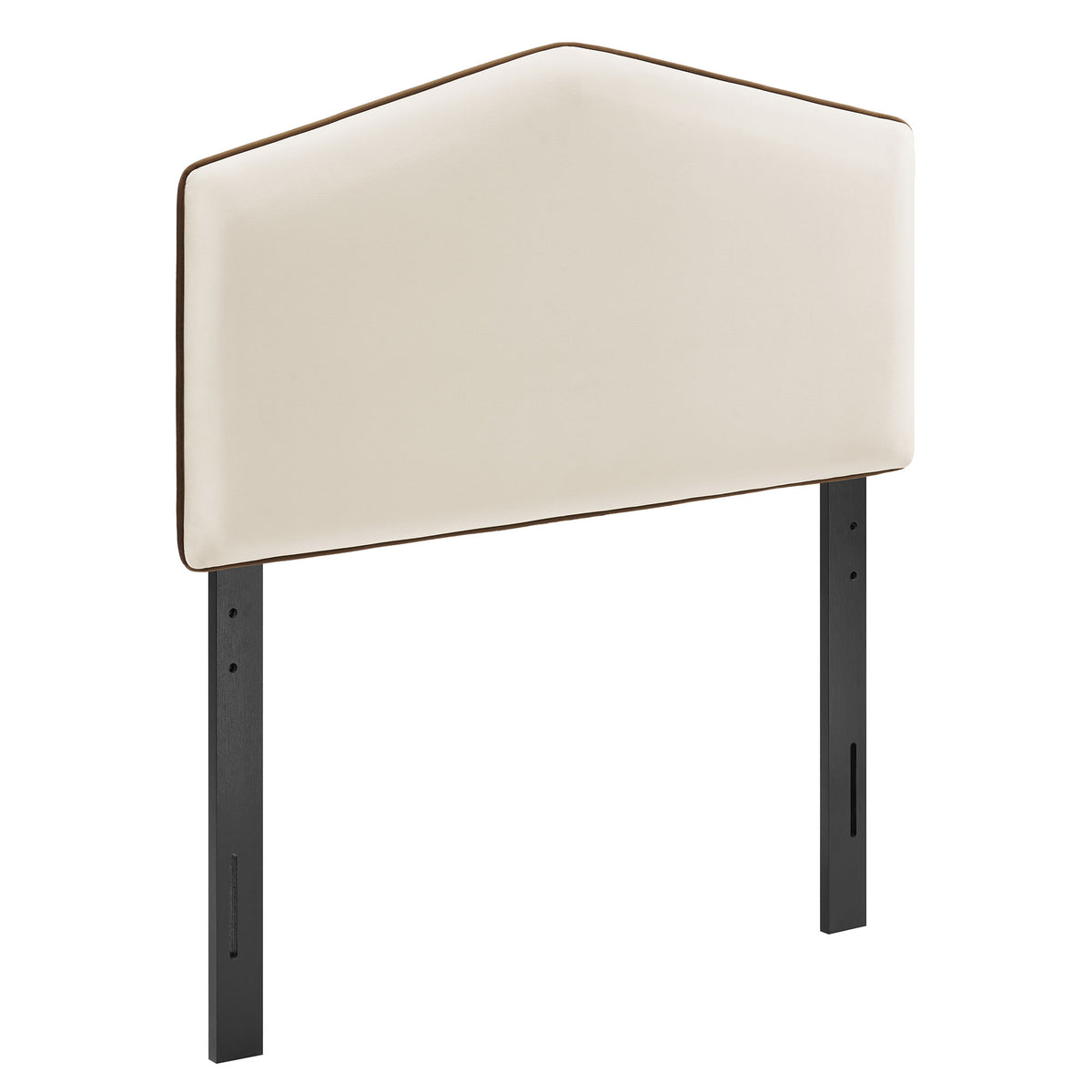 Cosette Performance Velvet Twin Size Headboard - Alabaster
