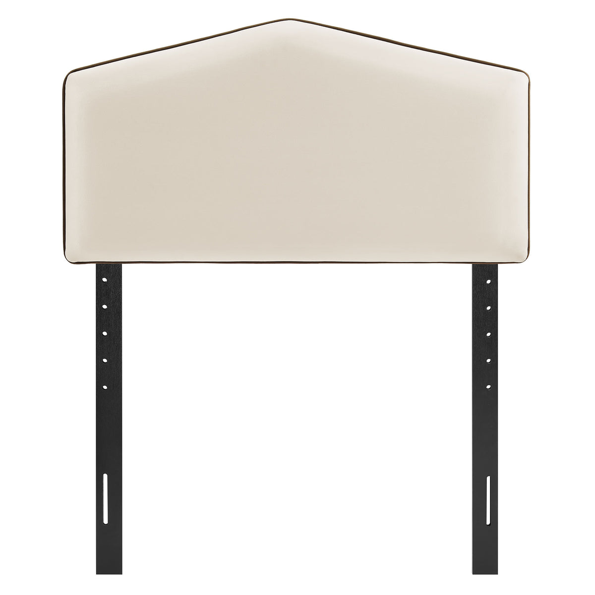 Cosette Performance Velvet Twin Size Headboard - Alabaster