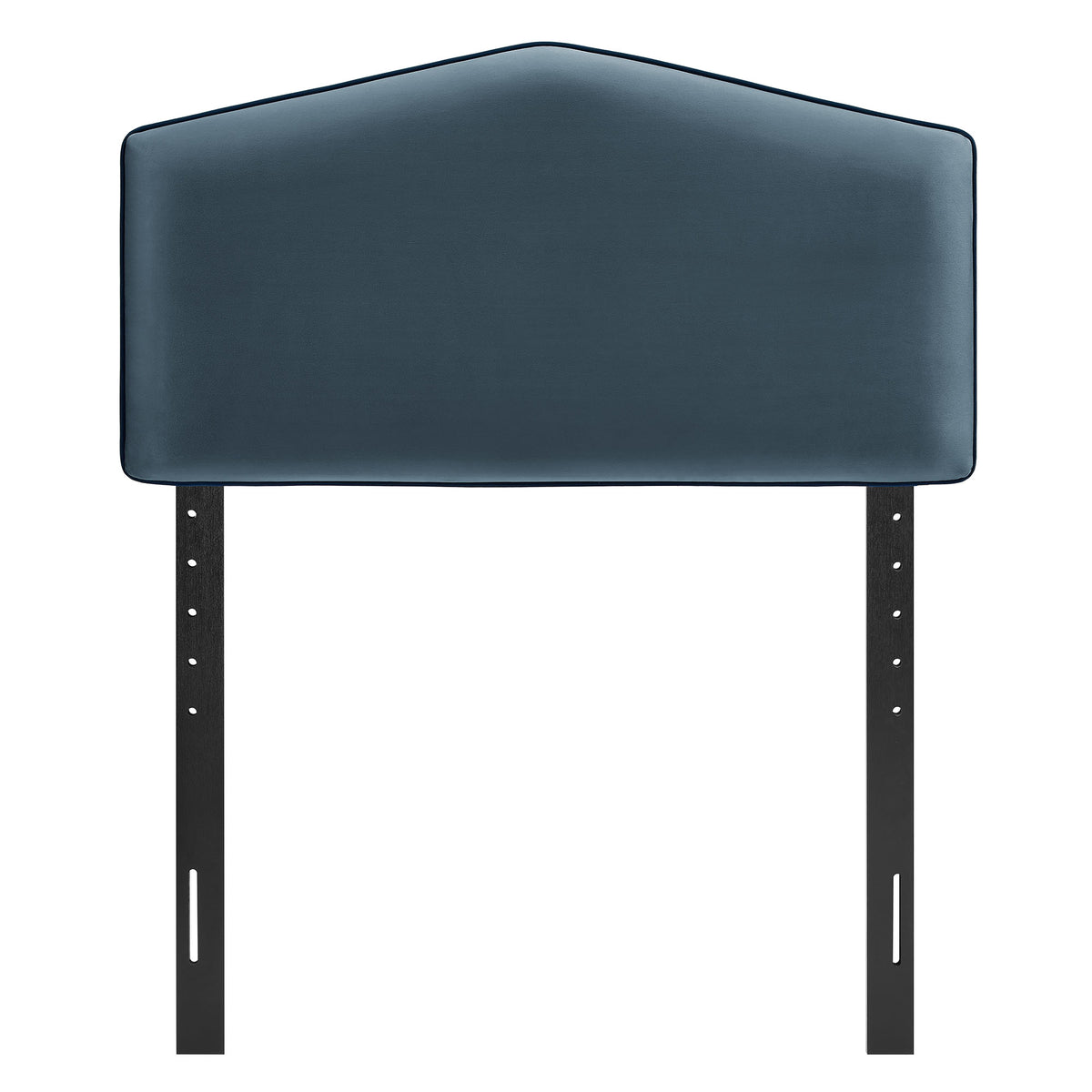 Cosette Performance Velvet Twin Size Headboard - Cadet Blue