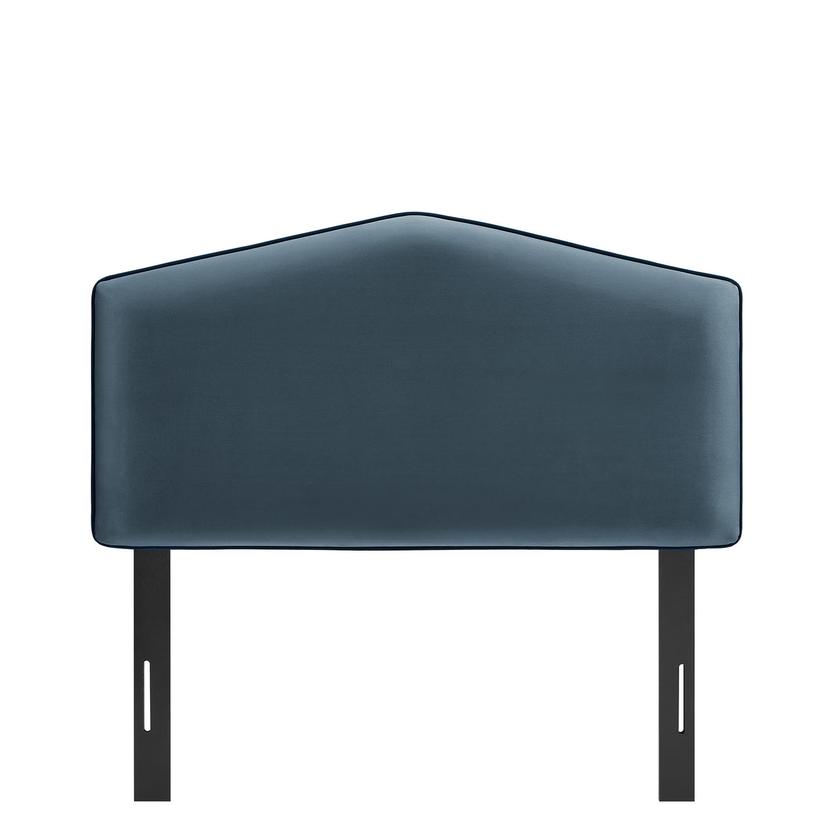 Cosette Performance Velvet Twin Size Headboard - Cadet Blue