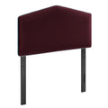 Cosette Performance Velvet Twin Size Headboard - Mulberry