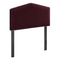 Cosette Performance Velvet Size Headboard - Mulberry — Mulberry Twin