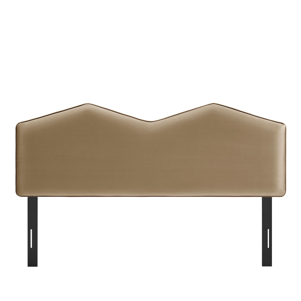 Cosette Performance Velvet Full Size Headboard - Taupe