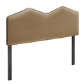 Cosette Performance Velvet King Size Headboard - Taupe